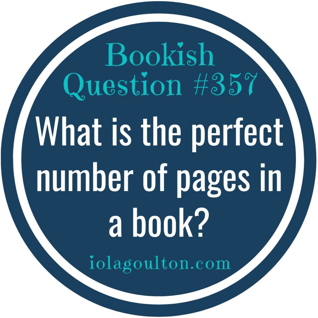 What is the perfect number of pages in a book?