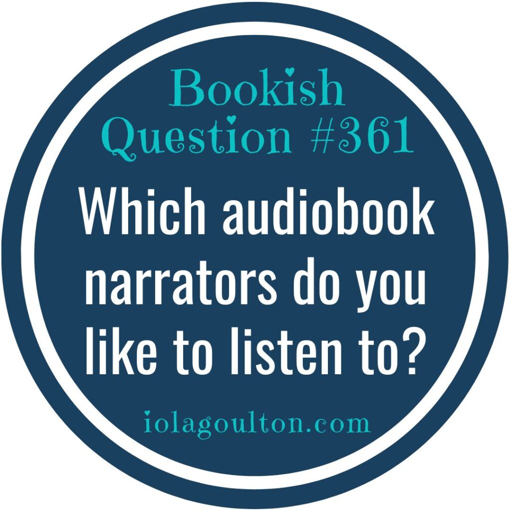 Which audiobook narrators do you like to listen to?