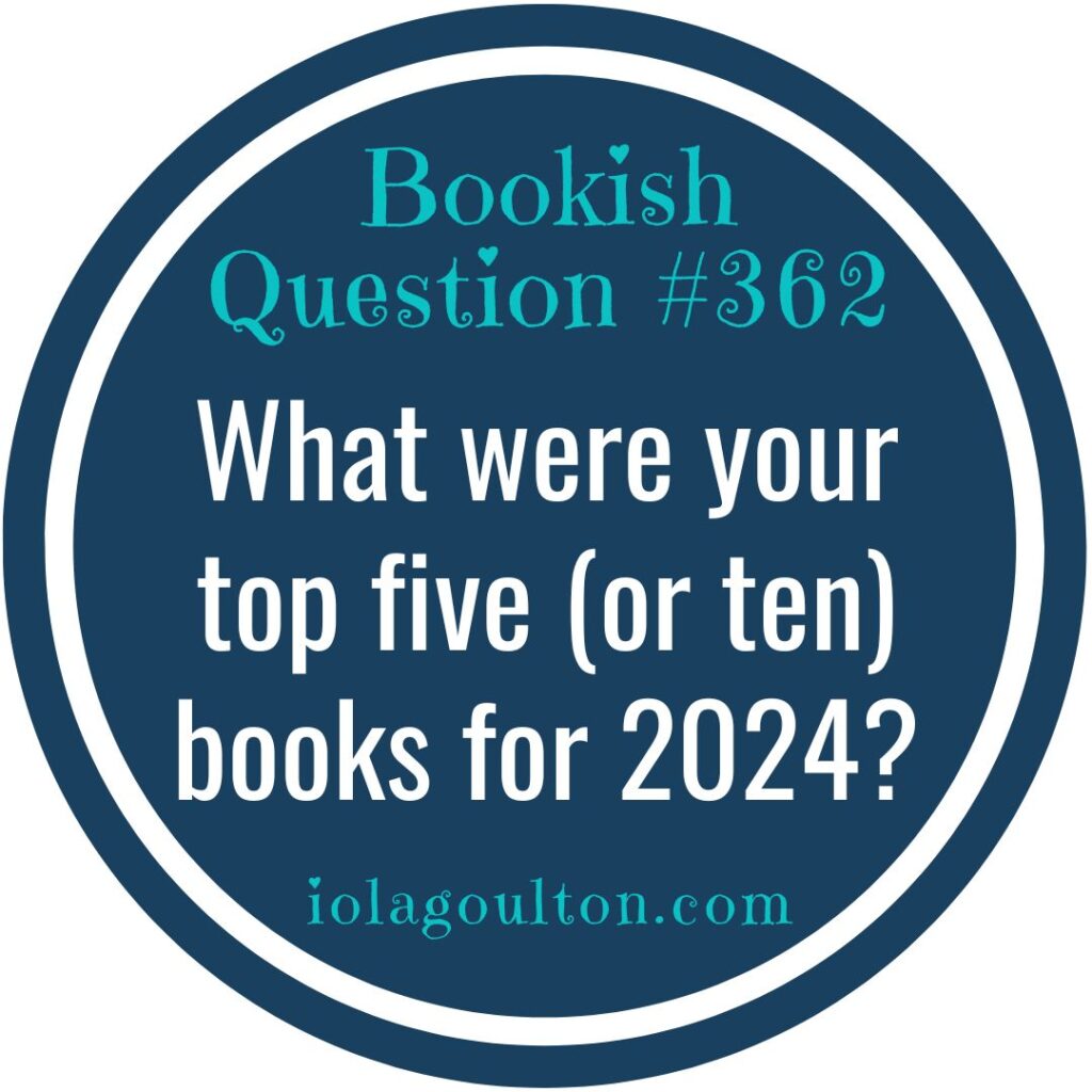 What were your top five (or ten) books for 2024?