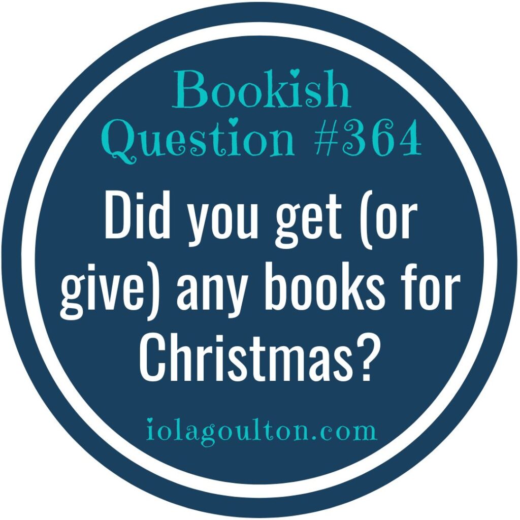 Did you get (or give) any books for Christmas?