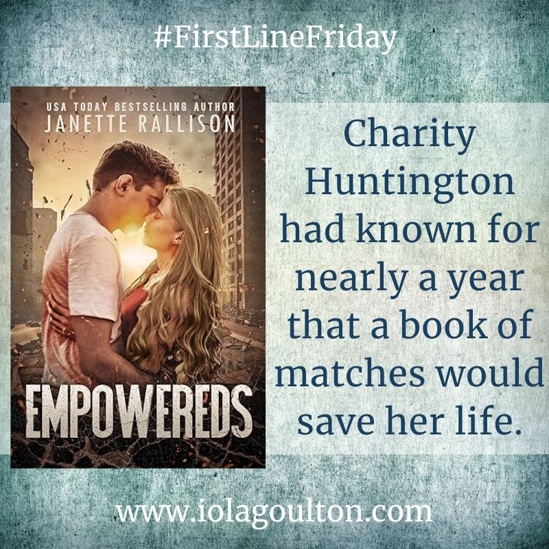 Charity Huntington had known for nearly a year that a book of matches would save her life.